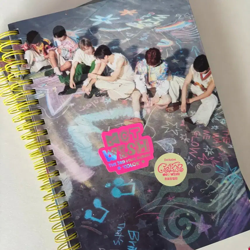 엔시티위시 컬러 포토북 개봉 앨범