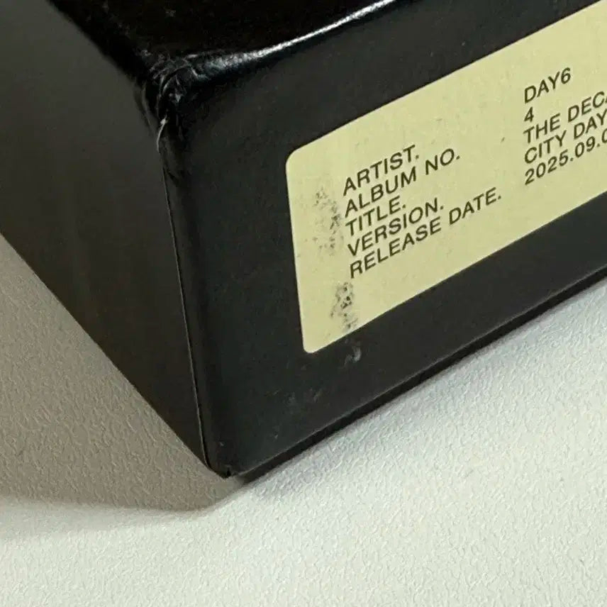 데이식스 The DECADE CITY DAYS VER 개봉 앨범