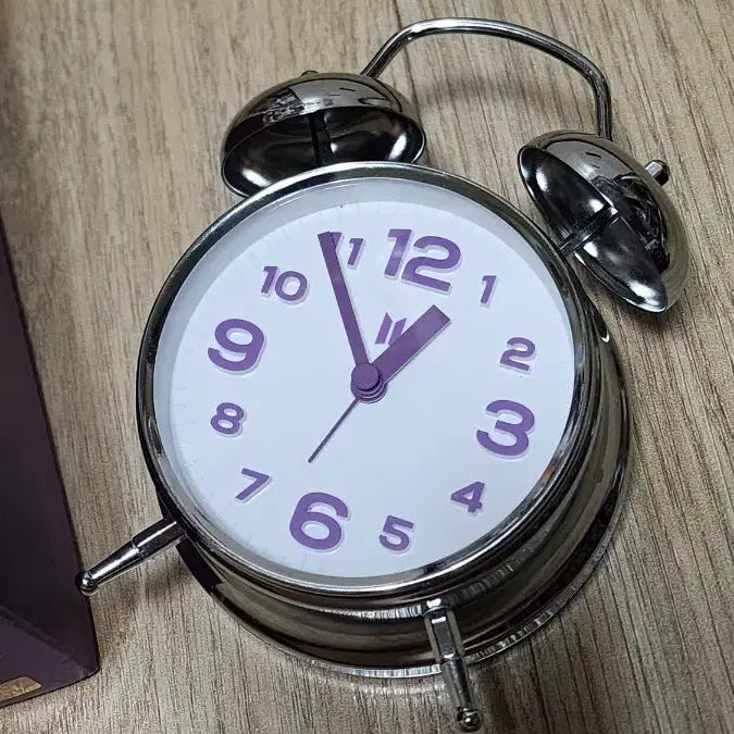 방탄소년단 BTS 머치9 알람 시계 퍼플 에디션