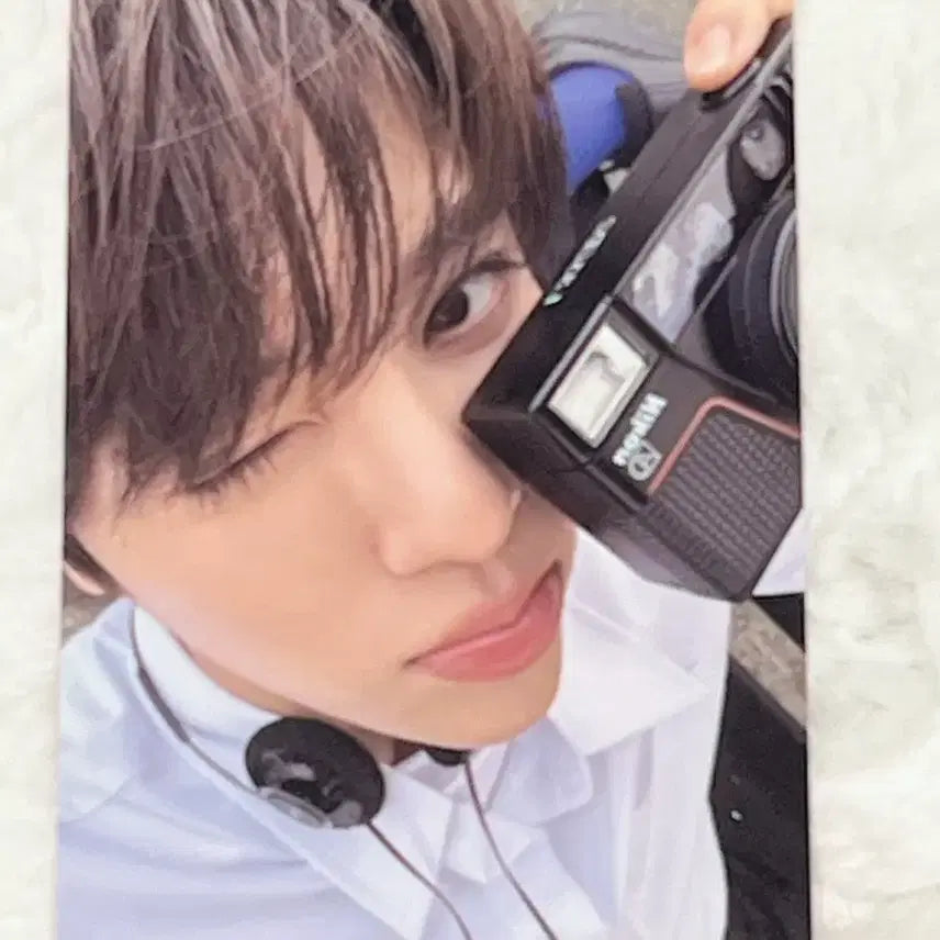 엔시티 위시 시온 컬러 포토북 초회한정 베이비블루 교복 시온 포카