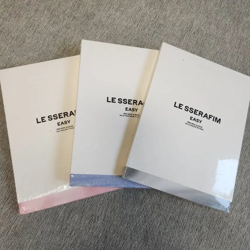 르세라핌 이지 미개봉앨범