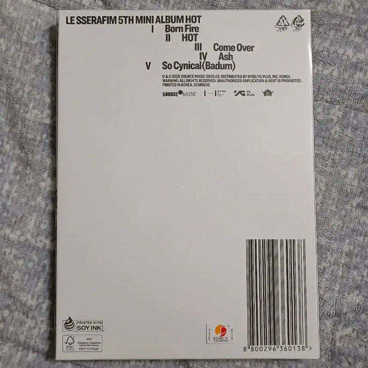 르세라핌 HOT 앨범 (5th Mini Album)
