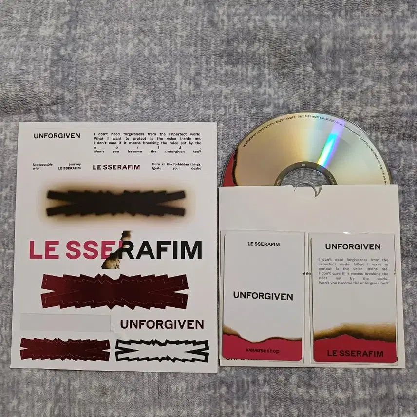 르세라핌 UNFORGIVEN (1st Full Album)