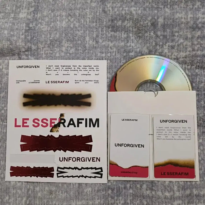 르세라핌 UNFORGIVEN (1st Full Album)