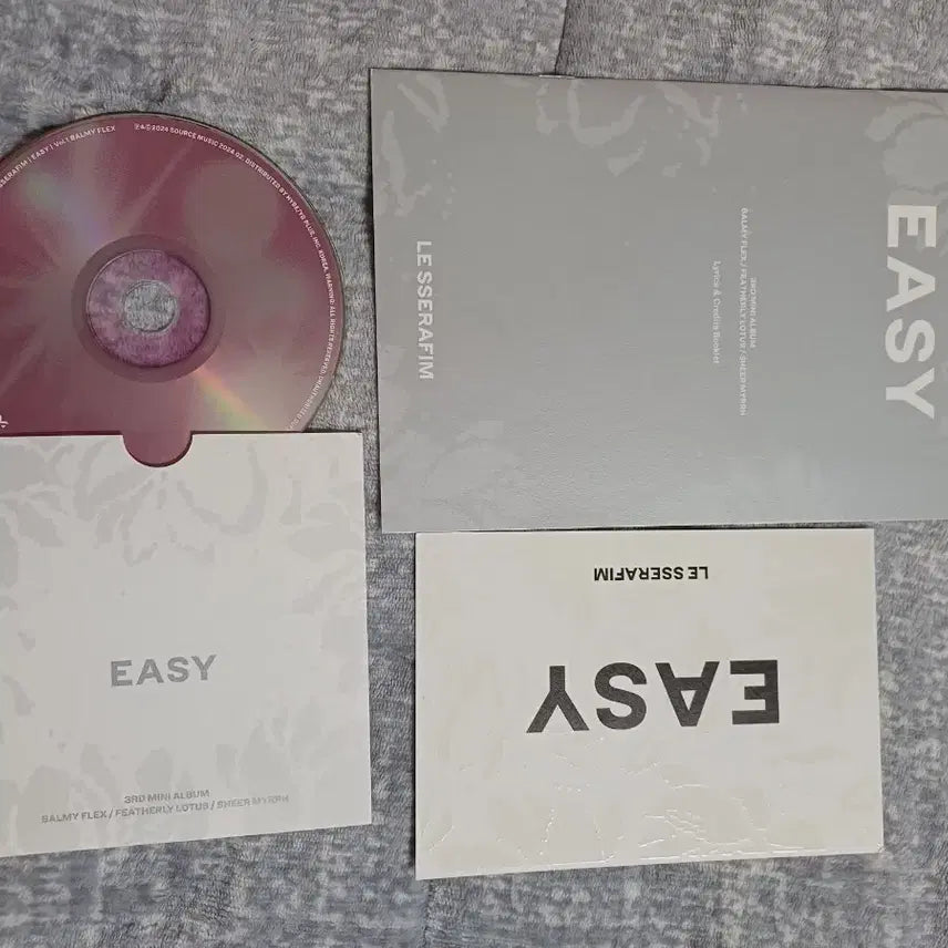 르세라핌 EASY 앨범 (3rd Mini Album)