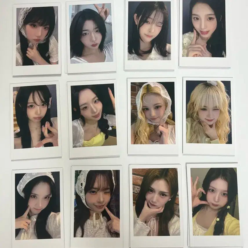 12명 세트 트리플에스 어셈블25 폴라로이드 포카 미공개 특전