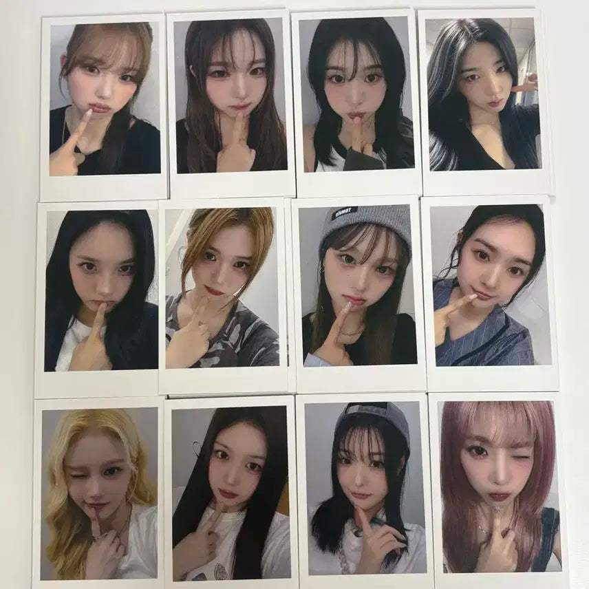 12명 세트 트리플에스 어셈블25 폴라로이드 포카 미공개 특전