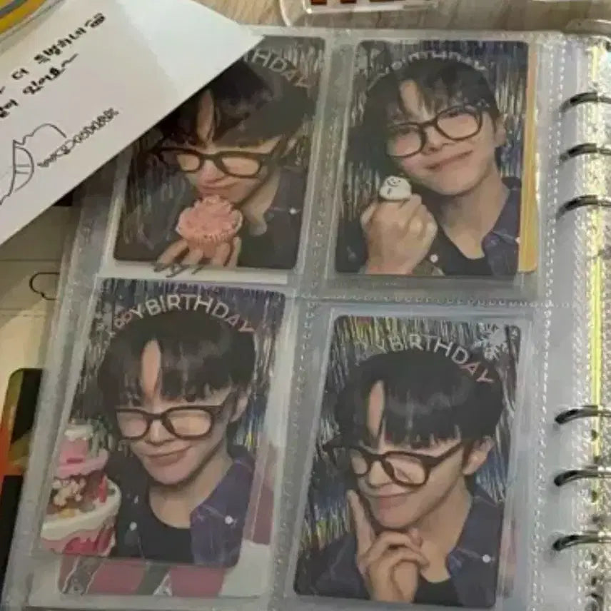 보넥도 운학 생일엠디 포카