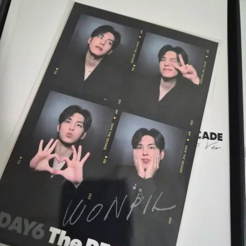 데이식스 데케이드 원필 네컷