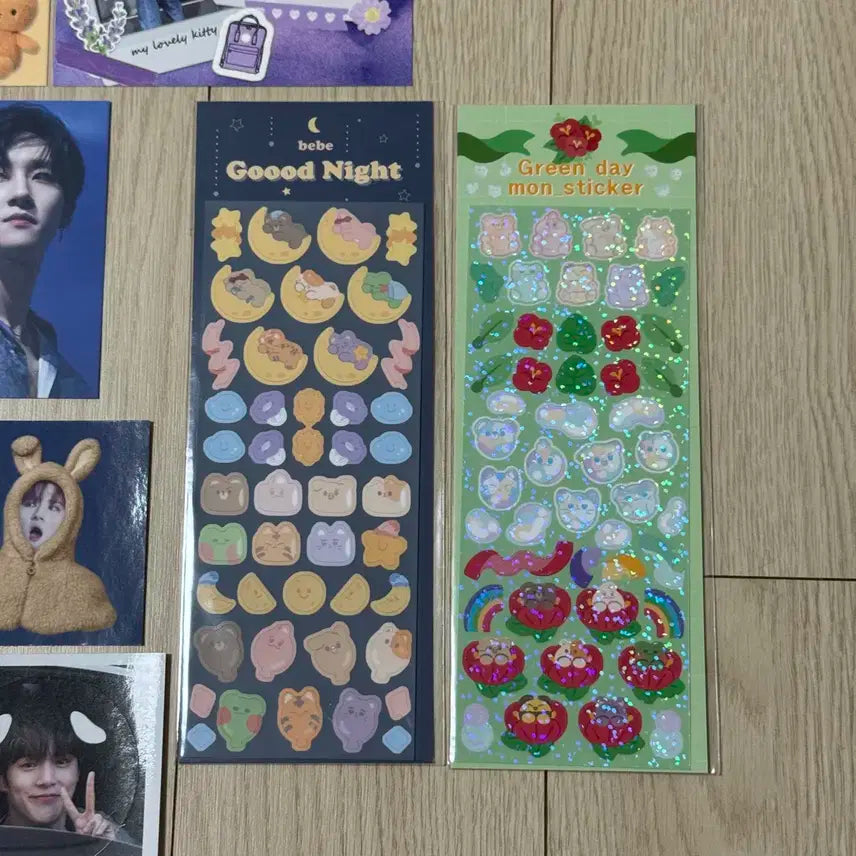 몬스타엑스 비공식 굿즈 엽서 스티커 포토카드 포카