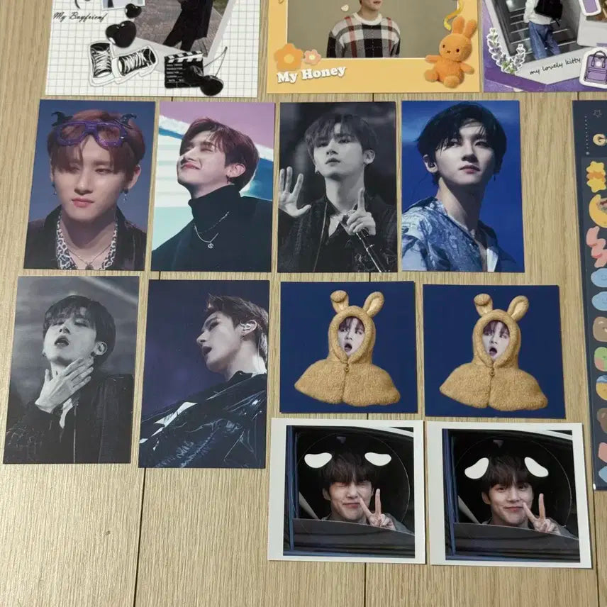 몬스타엑스 비공식 굿즈 엽서 스티커 포토카드 포카