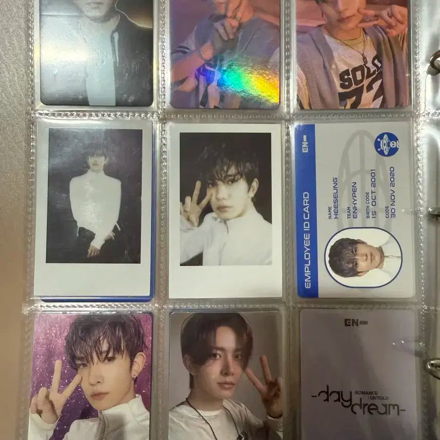 엔하이픈 포카 팝니다