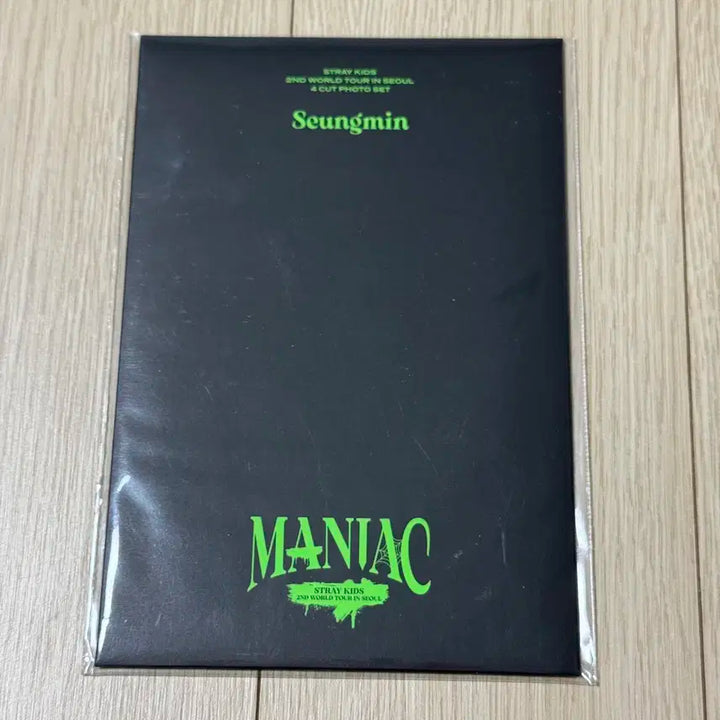스트레이키즈 승민 매니악 콘서트 엠디 굿즈 네컷 포토 세트