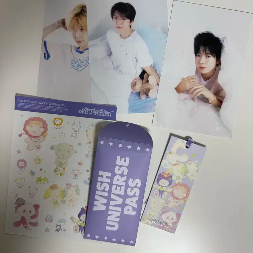 nctwish 엔시티위시 시즌그리팅 시그 유우시 시온 재희 양도