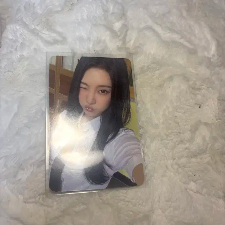 에스파 닝닝 럭드 리치맨 포카 판매해요