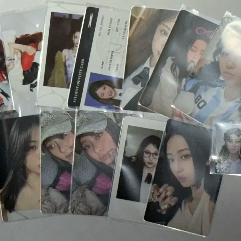 일괄) 르세라핌 허윤진 포카