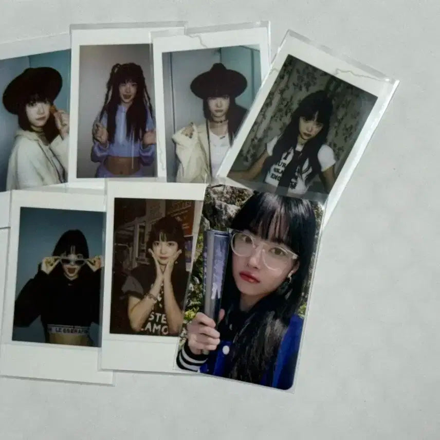 일괄) 르세라핌 홍은채 포카