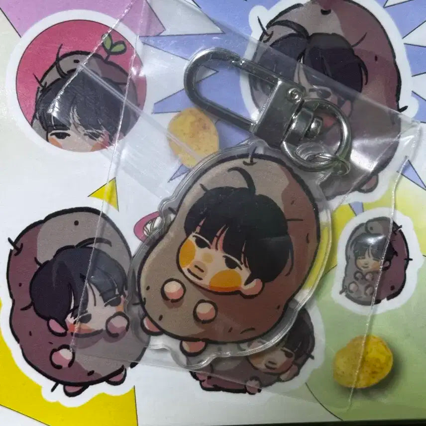 더보이즈 선우 감자 키링