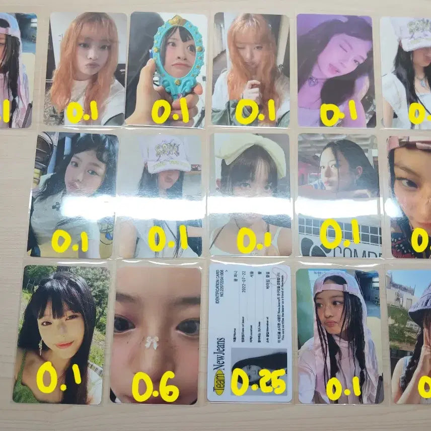 뉴진스(NJZ) 포카 판매