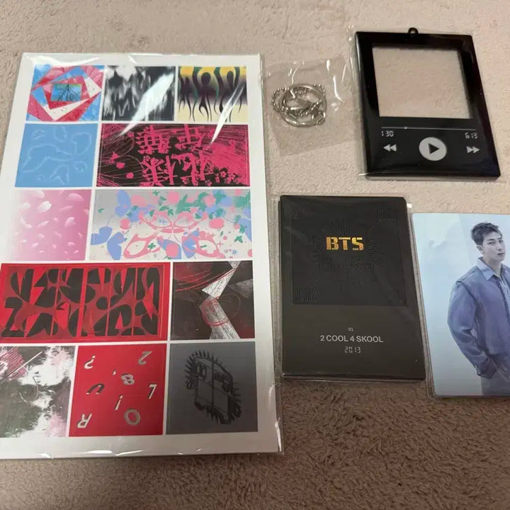 방탄소년단 BTS 하이브인사이트 포토카드 포카 홀더 풀셋 프루프 전시회