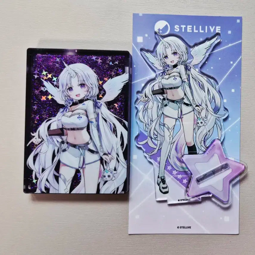 스텔라이브 유니 2023 agf 글리터+아크릴