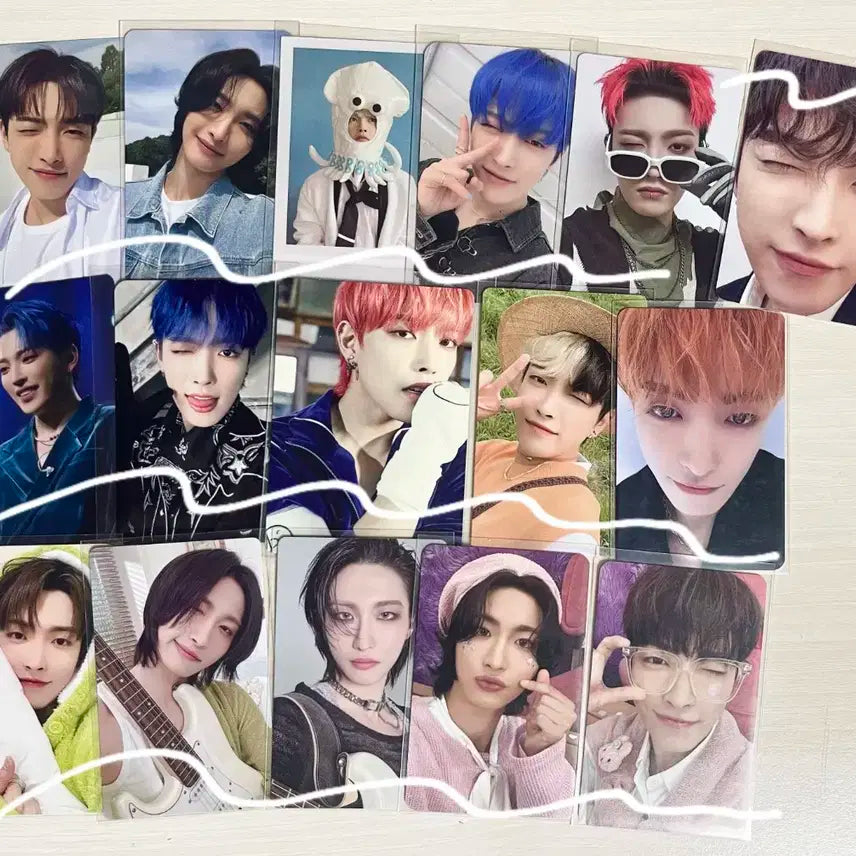 12시까지)에이티즈앨범 포카 미공포 홍중성화산우영윤호 시그 네시픽 콘서트