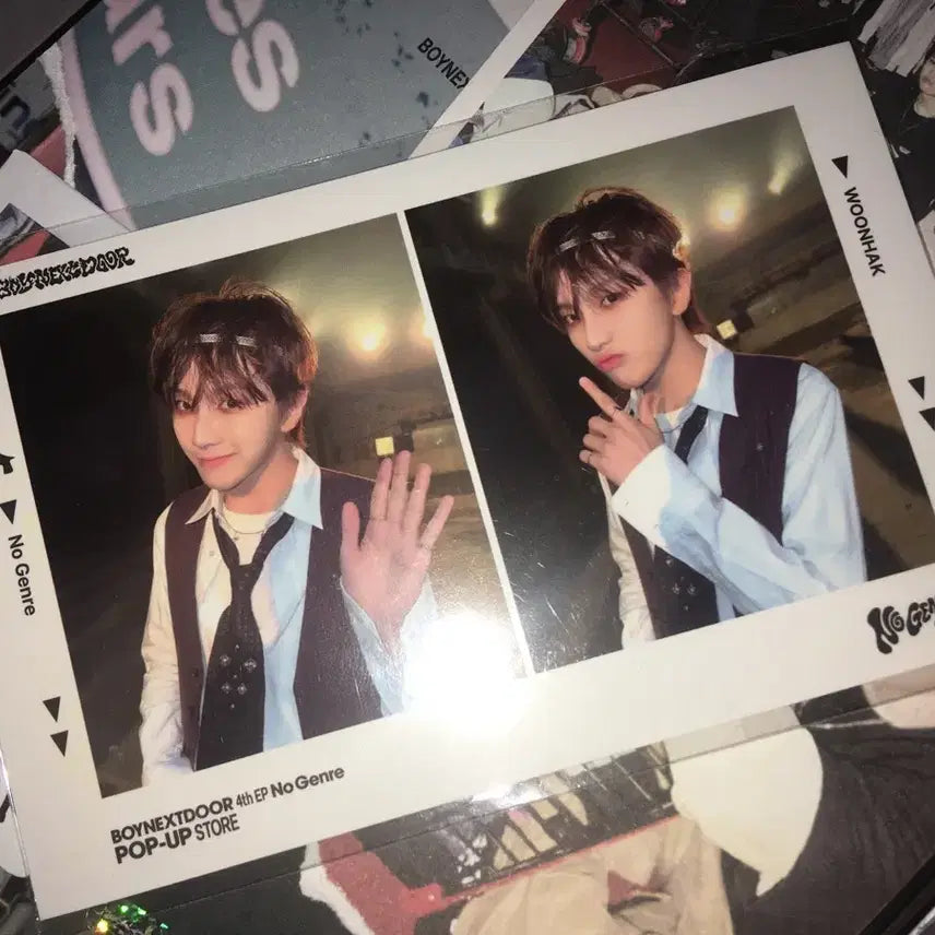 ((미개봉)) 보넥도 운학 노장르 팝업 10만원 특전