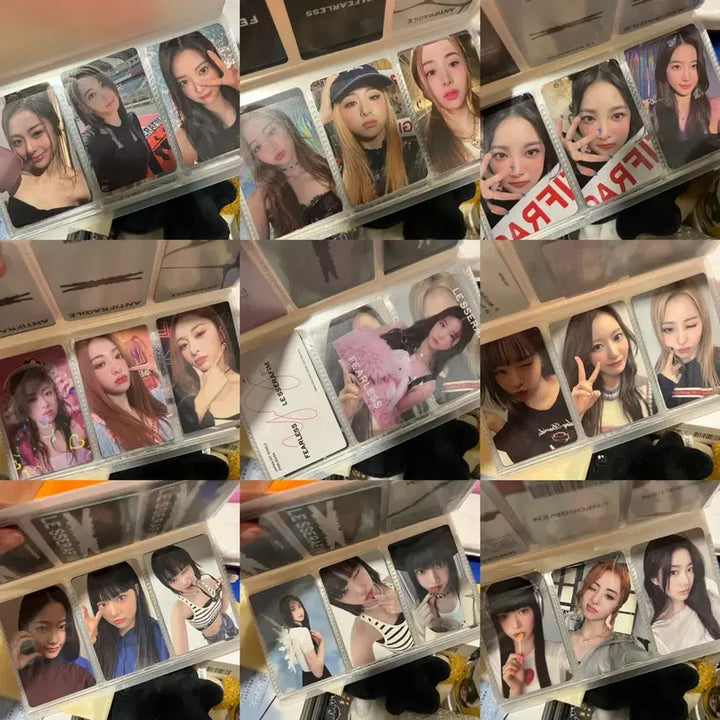 [일괄] 르세라핌 포카 인형 응원봉 핌봉 앨범 굿즈