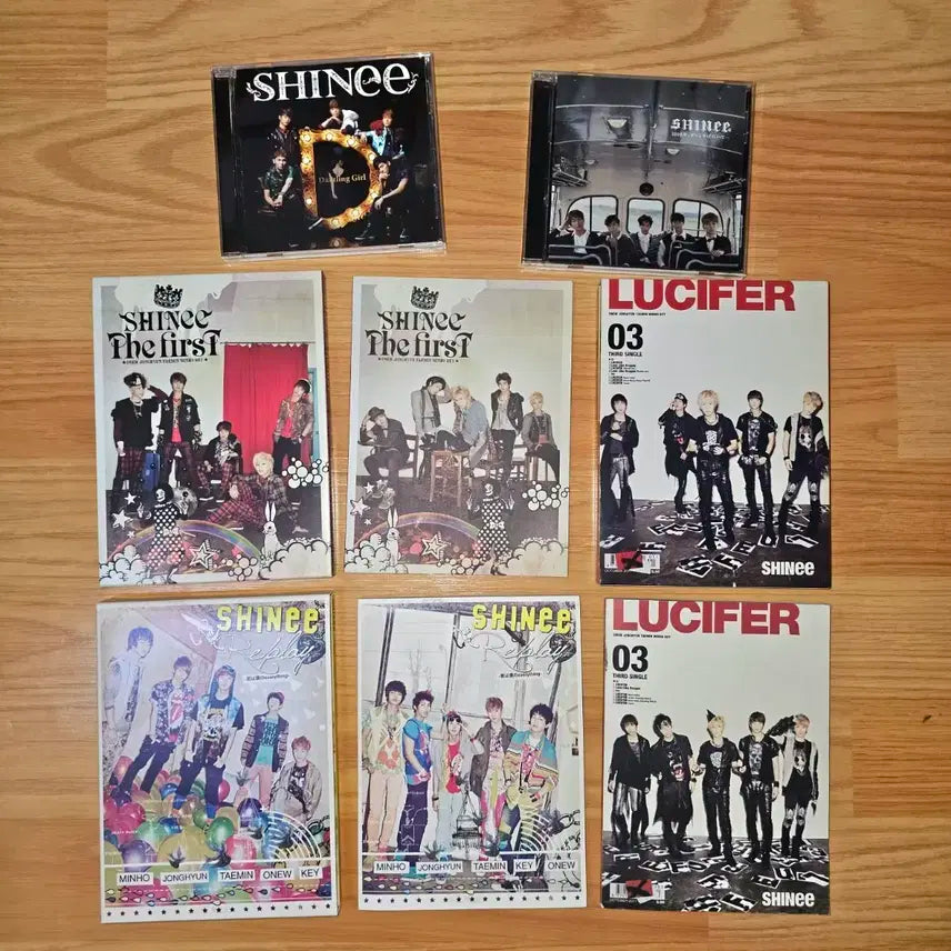 [일괄] 샤이니 과거 일본 앨범 8개