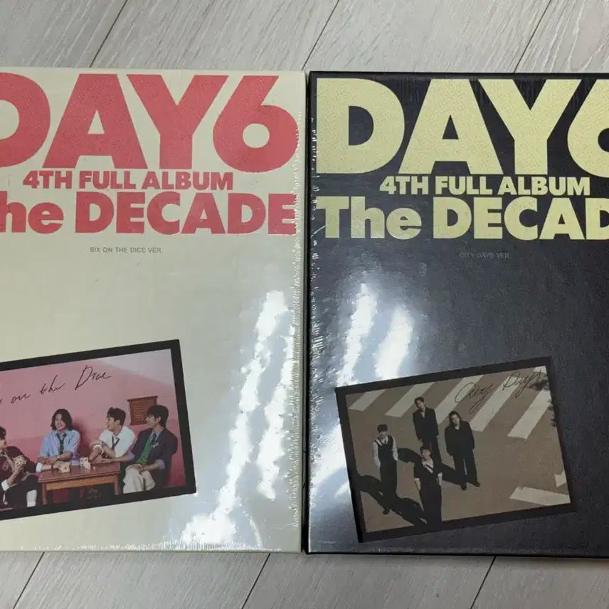 데이식스 더데케이드 미개봉 앨범 시티버전 예판 특전 네컷 포함