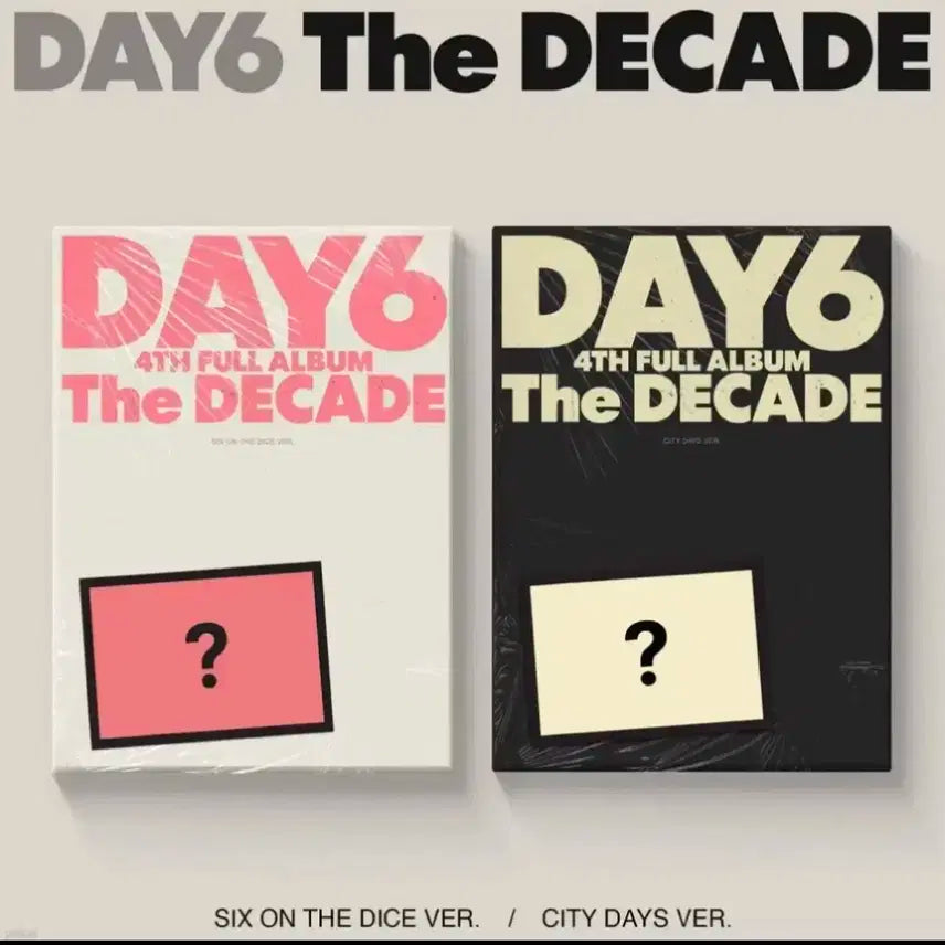 DAY6 The Decade 앨범 (미개봉) 예약