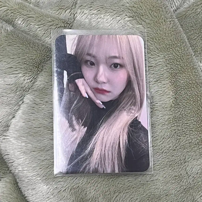 프로미스나인 디엠 엠웨이브 백지헌 포카 판매