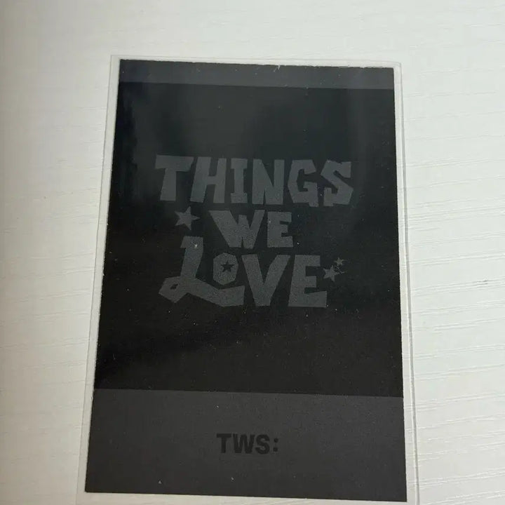 투어스 지훈 TWS 한지훈 포카 시즌그리팅