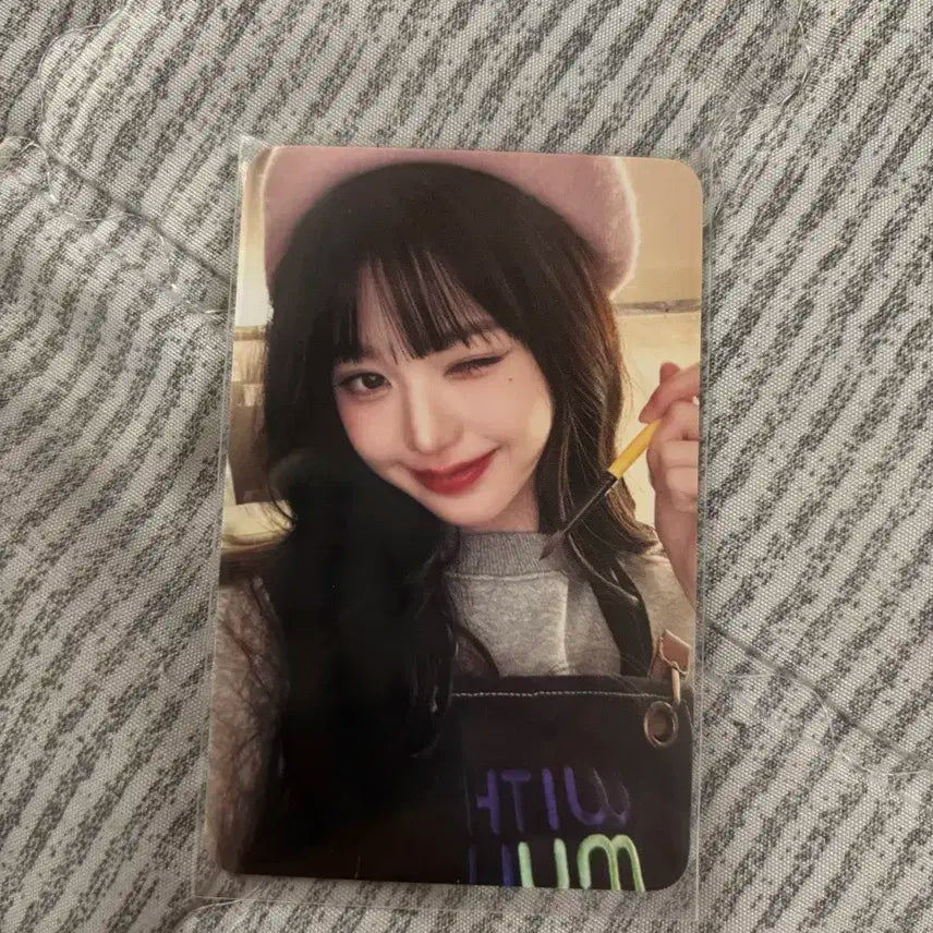 아이브 장원영 위드뮤 럭드 미술부녕