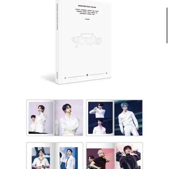세븐틴 Follow 팔로우 콘서트 포토북