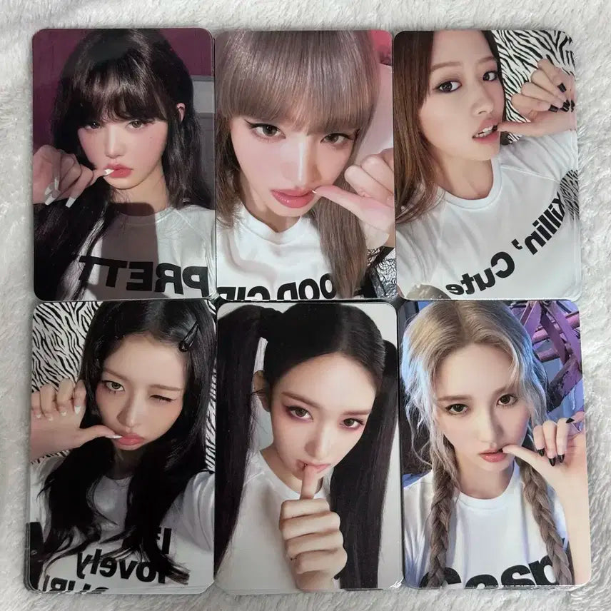 (7세트 남음) 아이브 사운드웨이브 세트 미공포 포카 포토카드