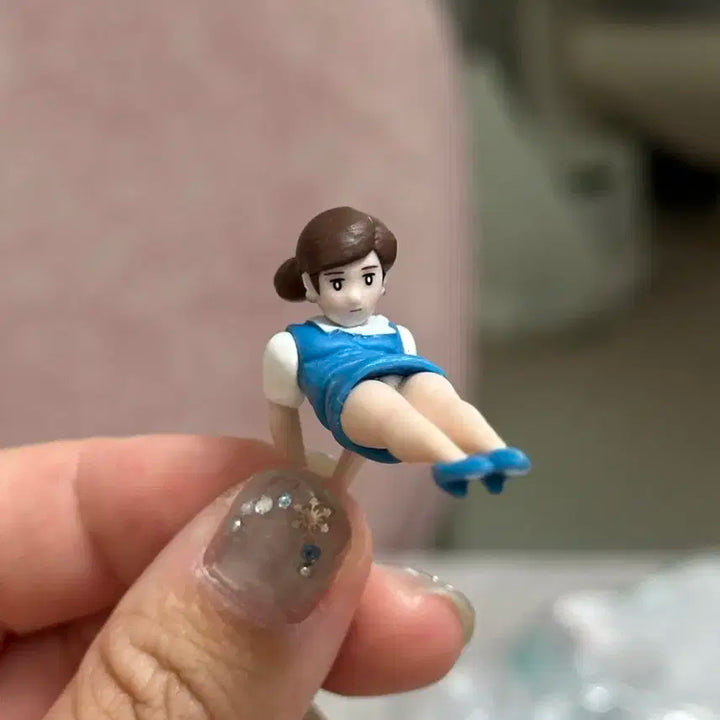 애니메이션 여자 캐릭터 피규어 가챠