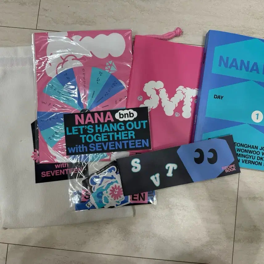 세븐틴 나나민박 키트 일괄 양도