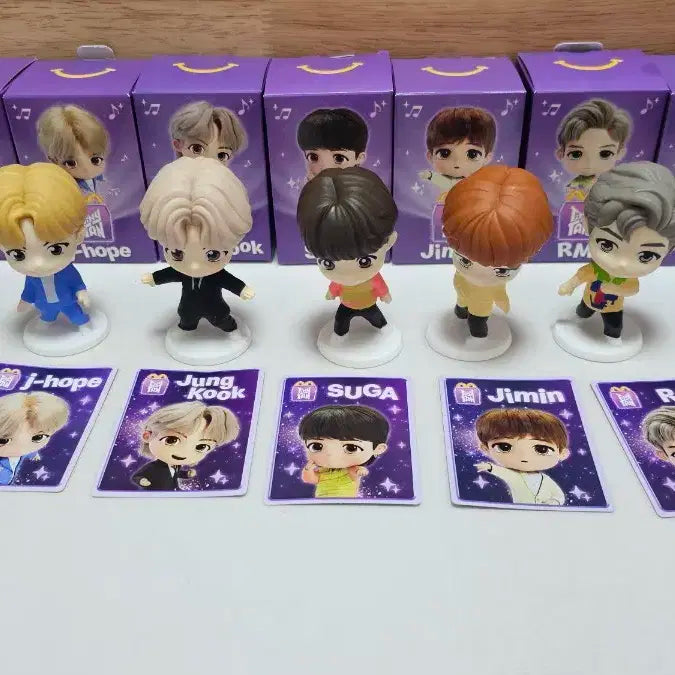 해피밀 BTS피규어 7종 1세트 팔아요