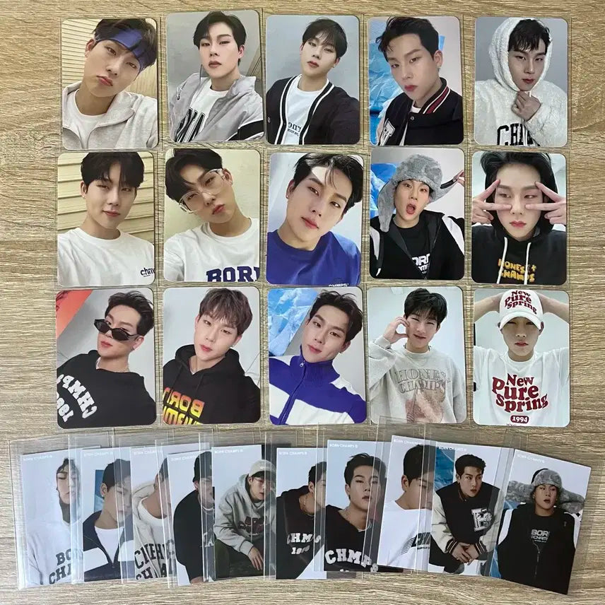 몬스타엑스 몬엑 주헌 본챔스 포카 스티커 일괄