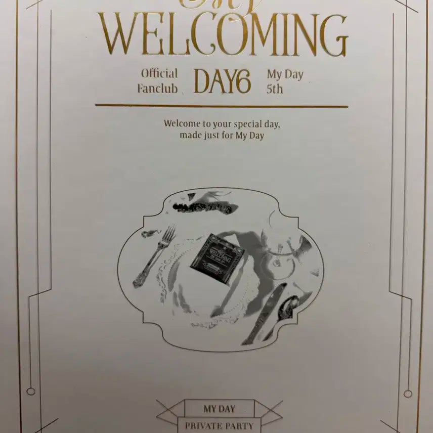 DAY6 My Day 5기 팬클럽 웰커밍 키트