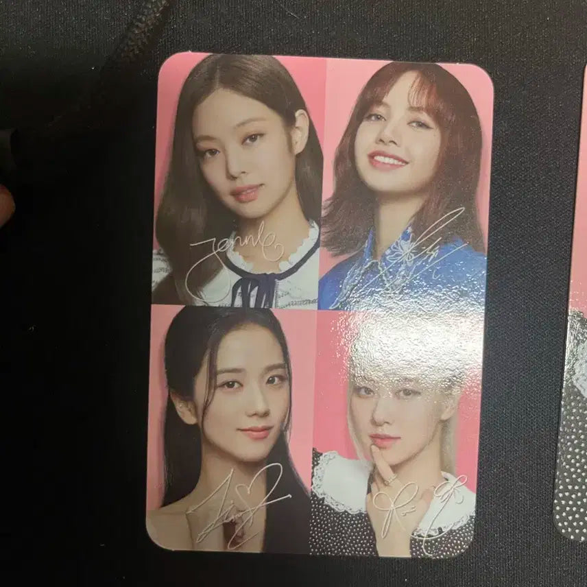 블랙핑크 오레오 한정판 포카