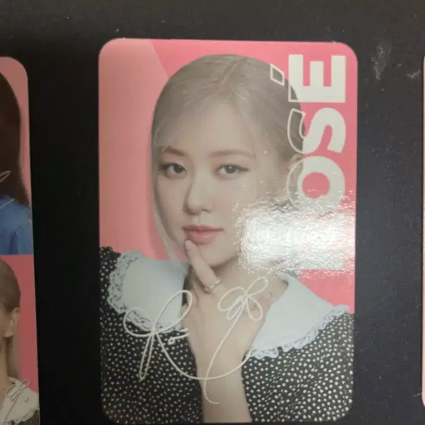 블랙핑크 오레오 한정판 포카