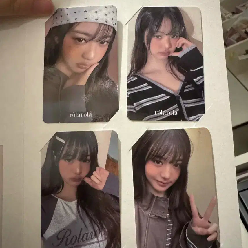 장원영 로라로라 포카 일괄양도