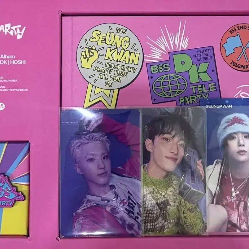 세븐틴 BSS Teleparty 앨범 + 포토카드