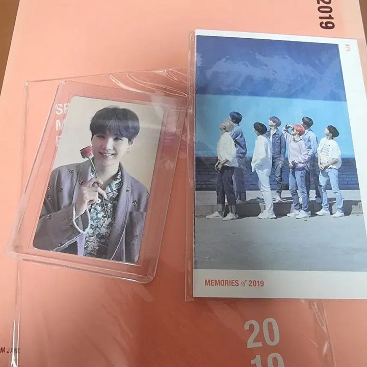 방탄소년단 bts 2019 메모리즈 멤즈 dvd 민윤기 슈가 포카 포함