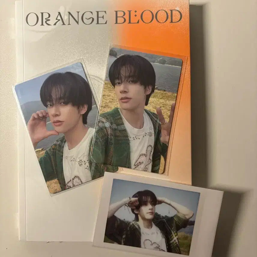 오랜지 블러드 제이크 앨범 풀세트 포카 판매 양도