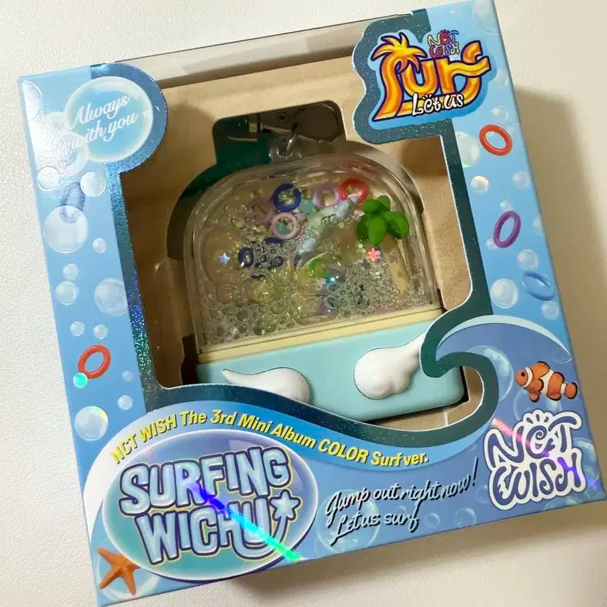 NCT WISH 엔시티 위시 컬러 서프 게임기 앨범