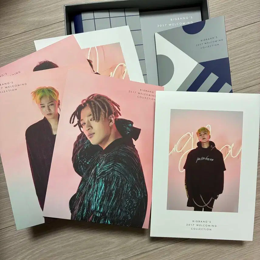 빅뱅 2017 웰커밍 컬렉션 DVD 시그