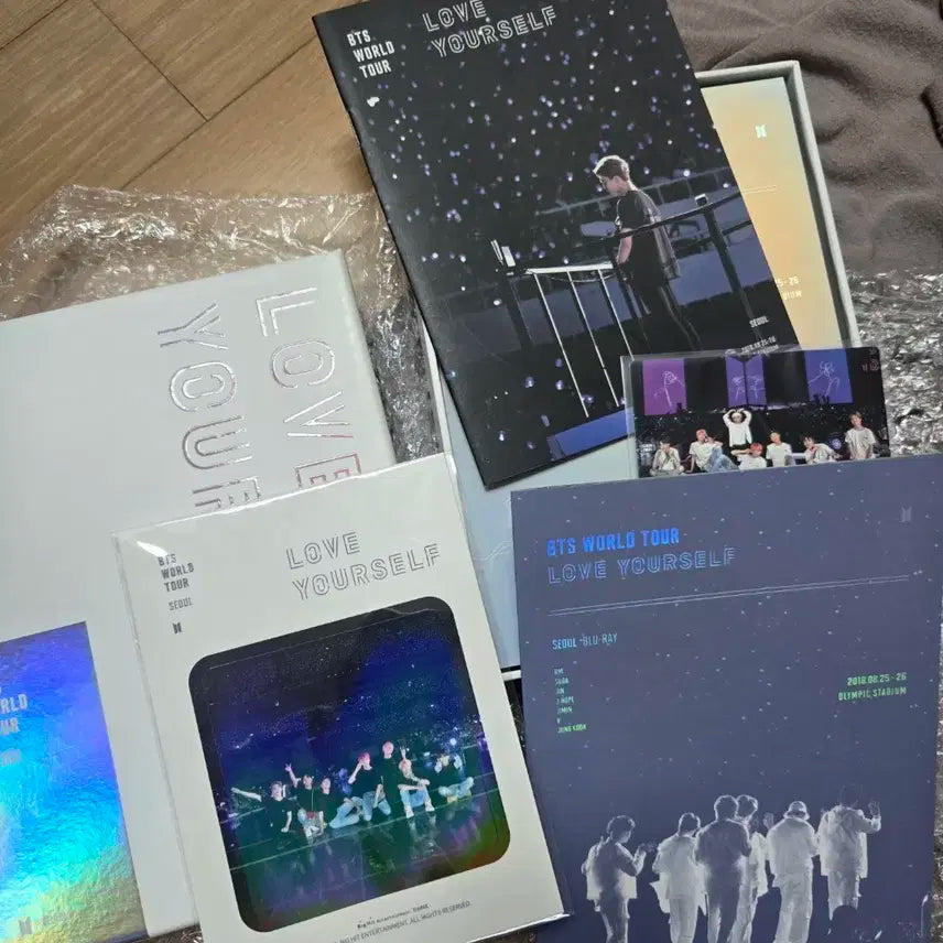 방탄소년단 럽셀콘 블루레이 지민 풀박